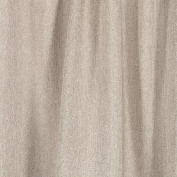Threshold Aruba Blackout Rod Pocket Natural Single Curtain Panel 50" x 95" - Picture 4 of 7